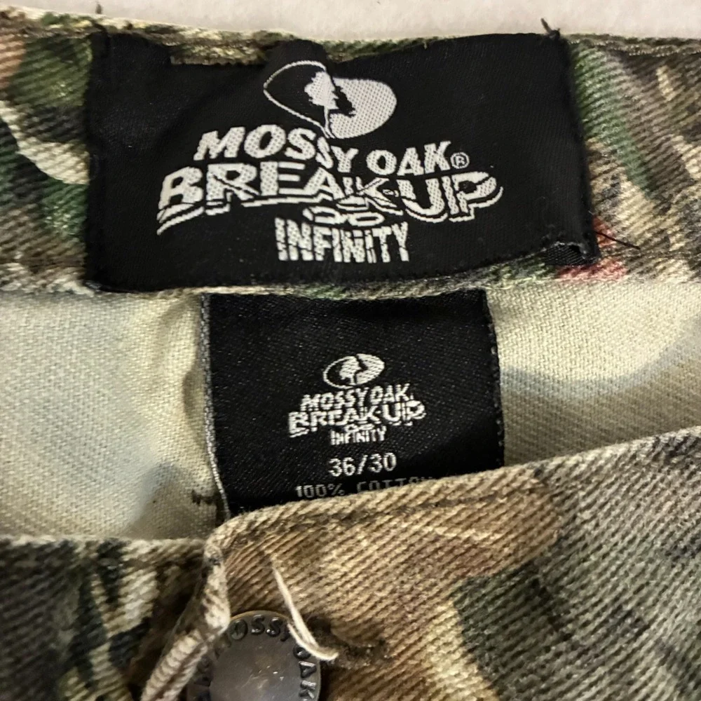 Mossy Oak Break Up Infinity Camo Pants Mens 36x30 (Fits 34x28) Gorpcore Outdoors